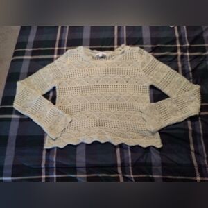 Beautiful crochet styled sweater